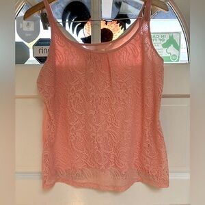 New York & Company lace tank top size XL